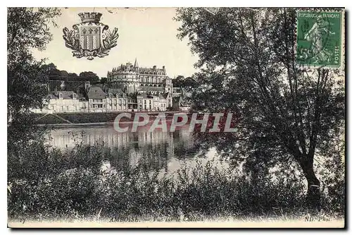 Cartes postales Amboise Vue sur le Chateau