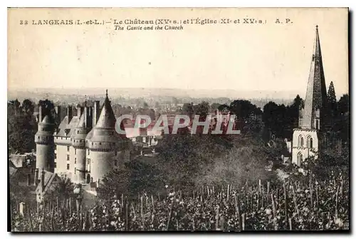 Cartes postales Langeais Le Chateau