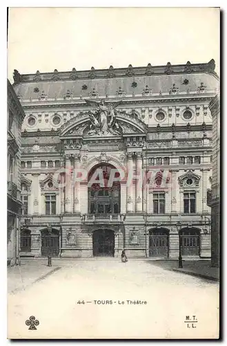 Cartes postales Tours Le Theatre