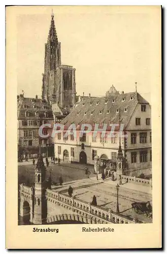 Cartes postales Strasbourg Rabenbrucke