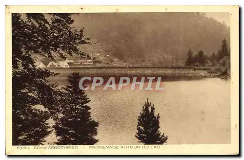 Cartes postales Schiessrothried Promenade autor du lac