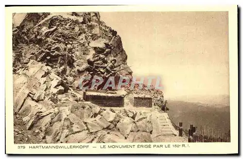 Cartes postales Hartmannswillerkopf Le Monument Par Le