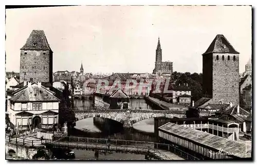 Cartes postales Strasbourg Panorama des Ponts Couverts