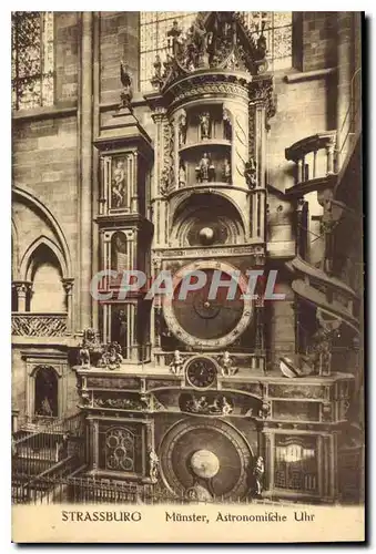 Cartes postales Strasbourg Munster Astronomifche Uhr
