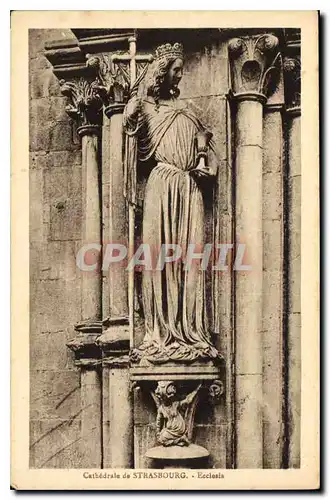 Cartes postales Cathedrale de Strasbourg Ecclesia