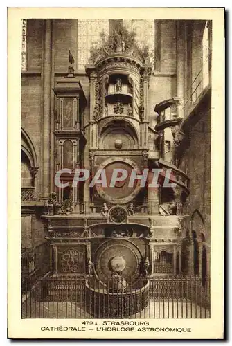 Cartes postales Strasbourg Cathedrale L'Horloge Astronomique