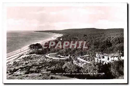 Ansichtskarte AK Pilat Plage vue sur le Bassin et la Corniche