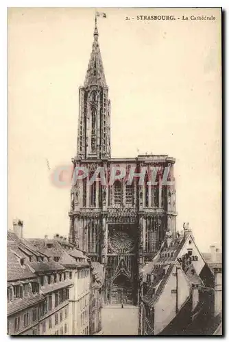 Cartes postales Strasbourg la Cathedrale