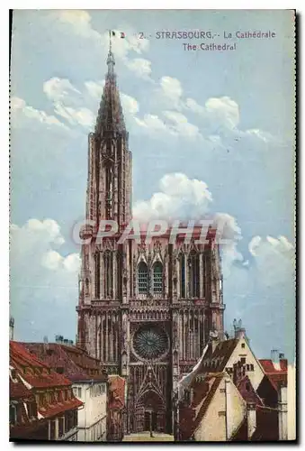 Cartes postales Strasbourg la Cathedrale