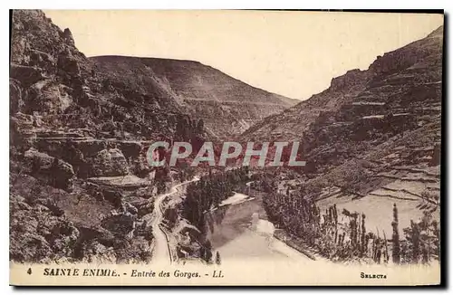 Cartes postales Saint Enimie Entree des Gorges