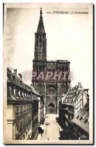 Cartes postales Strasbourg La Cathedral