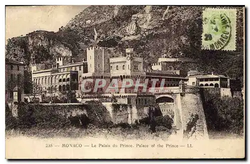 Cartes postales Monaco Le Palais