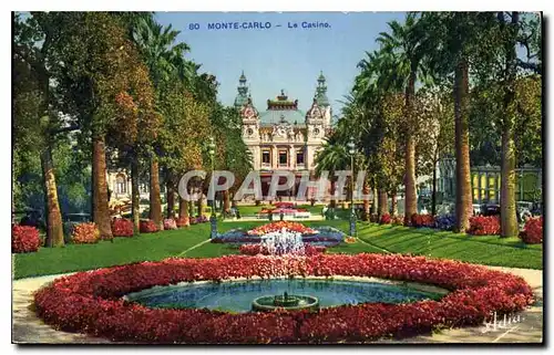 Cartes postales Monte Carlo la Casino