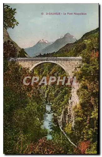 Ansichtskarte AK St Sauveur Le Pont Napoleon