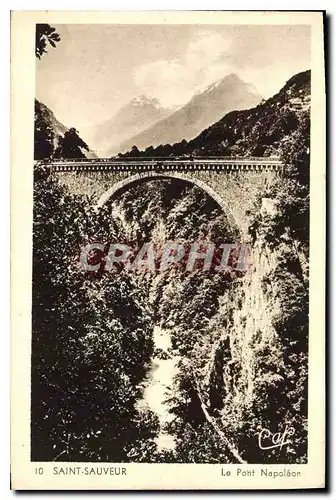 Cartes postales St Sauveur Le Pont Napoleon