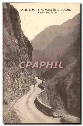 Cartes postales Vallee du Borne Defile des Evaux