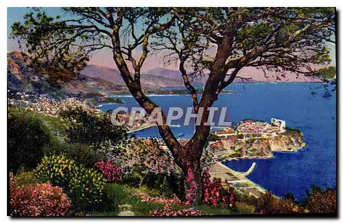 Cartes postales Principaute de Monaco vue generale