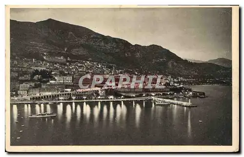 Cartes postales Cote d'Azur Artistique Monte Carlo la nuit