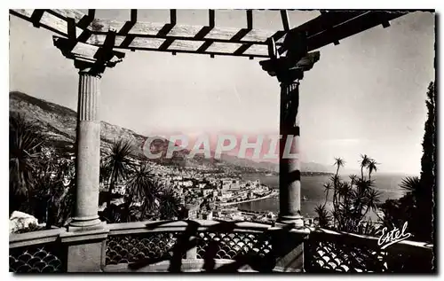 Ansichtskarte AK Monte Carlo vu de la Terrasse du Jardin Exotique