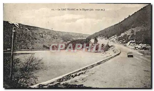 Cartes postales Le Lac Blanc et la Digue