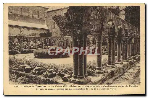 Cartes postales Abbaya de Daoulas Le Cloitre