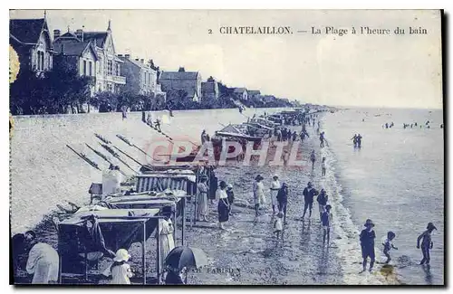 Cartes postales Chatelaillon La Plage a Pheure du Bain