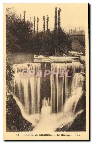 Cartes postales Gorges du Sierroz