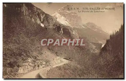 Cartes postales Vallee du Borne La Pointe de Leschaux