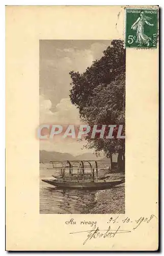 Cartes postales Au Rivage Bateau