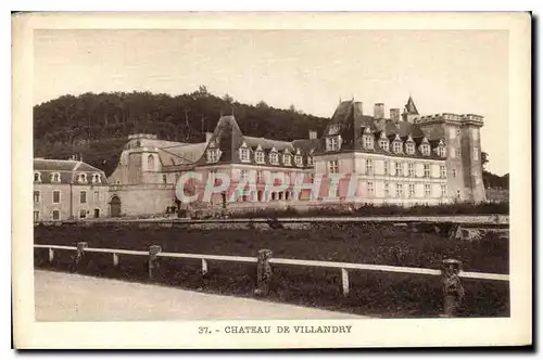 Cartes postales Chateau de Villandry