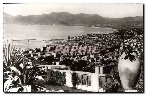 Cartes postales Cannes vue prise de Super Cannes