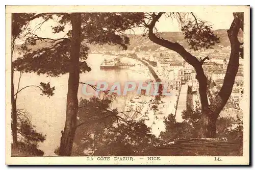 Cartes postales La Cote d'Azur Nice