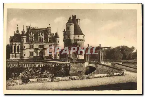 Cartes postales Chenonceaux Le Chateau L'Aile Thomas Bohier la Tours des Marques et le Pont