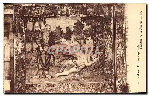 Cartes postales Langeais Tapisserie