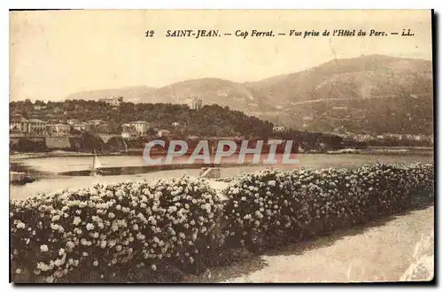 Cartes postales Saint Jean Cap Ferrat Vue prise de l'Hotel de Parc