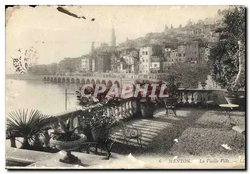 Cartes postales Menton La Vieille Ville