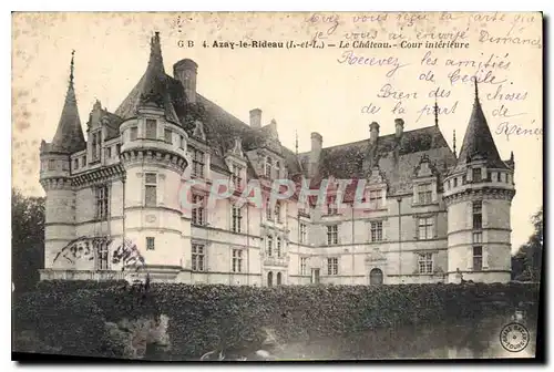 Cartes postales Azay le Rideau Le Chateau