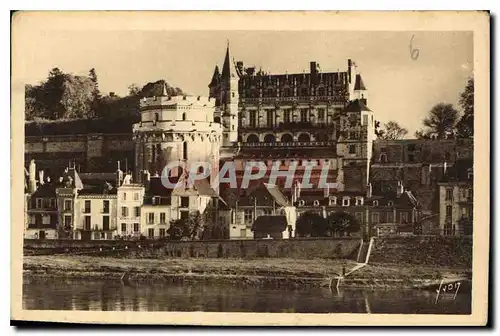 Ansichtskarte AK Amboise vue generale du chateau