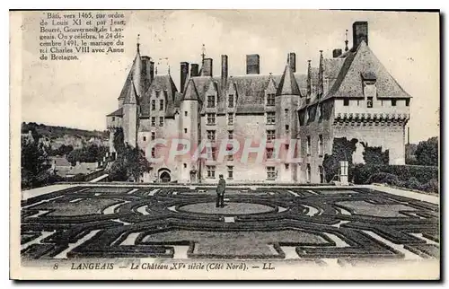 Ansichtskarte AK Langeais Le Chateau XV siecle