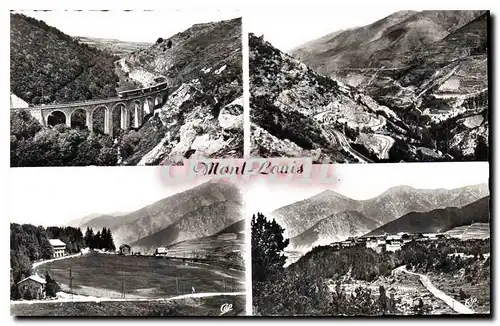 Cartes postales Mont Louis viaduc de la Cabanasse Vallee de la Tet Clos Cerdan La Citadelle