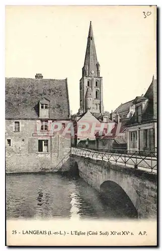 Cartes postales Langeais L'Eglise