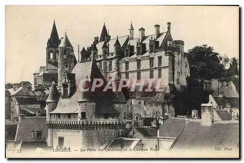 Ansichtskarte AK Loches La Porte des Cordeliers le Chateau Royal