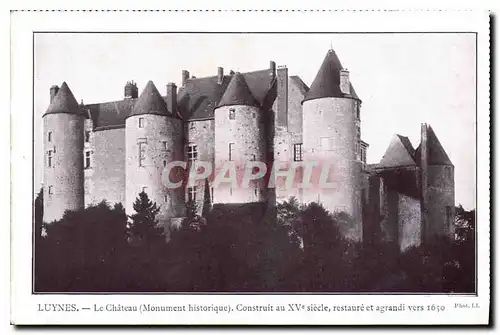 Ansichtskarte AK Luynes Le Chateau Monument Historique