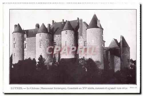 Cartes postales Luynes Le Chateau Monument Historique