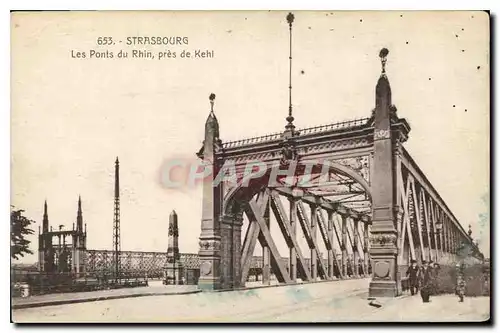 Cartes postales Strasbourg Le Ports du Rhin pres de leehl