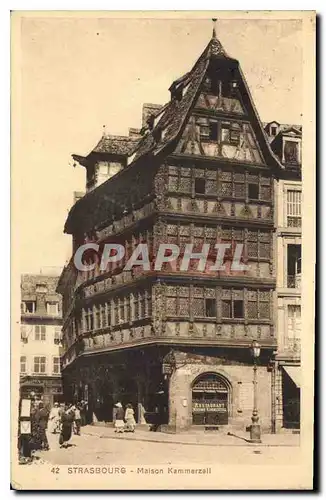 Cartes postales Strasbourg Maison Kammerzell