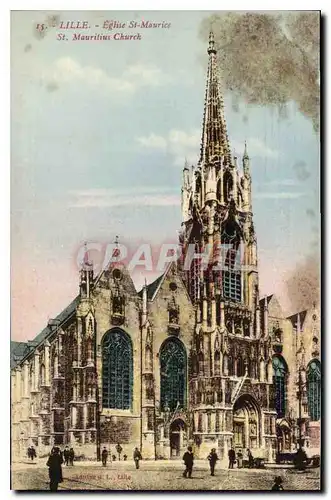 Cartes postales Lille Eglise St Mourice St Maurilius Church