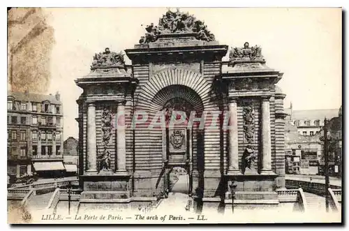 Cartes postales Lille La Porte de Paris