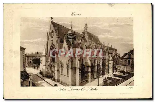 Cartes postales Tours Notre Dame la Riche