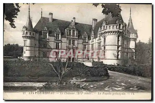 Cartes postales Azay le Rideau Le Chateau